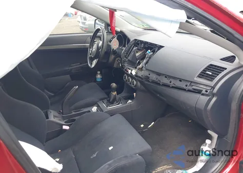 2008 Mitsubishi Lancer Evolution Gsr из США, поврежденный, VIN JA3AW86V58U048553